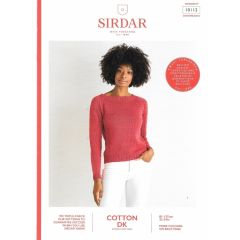 10112: Wide Neck Sweater with Lace Panels