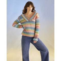 10701: High Tide Sweater | Sirdar Jewelspun with Wool Chunky