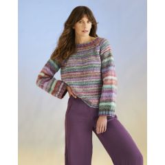 10702: Whirlpool Sweater | Sirdar Jewelspun with Wool Chunky