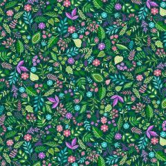 Tropica: Foliage Green 150G | Makower UK | Quilting Cotton