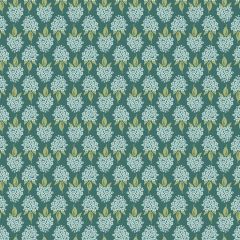 Hydrangea Dark Teal 1589B | Judy Jarvi Heartland | Andover Quilting Fabric