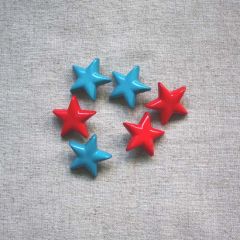 Curved Star Shank Button: 26mm