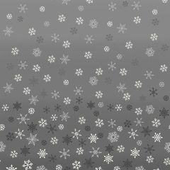 Scandi: Ombre Snowflakes: Grey