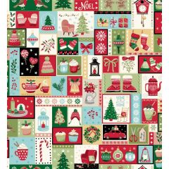Montage 2567/1 | Cosy Christmas Quilting Cotton | Makower
