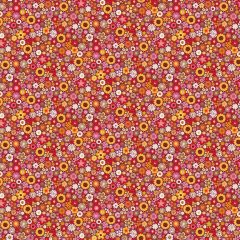 Mini Floral Red 2599/R | Autumn Days Makower | Quilting Fabric