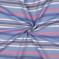 Cotton Stripe Jacquard Neon | Dressmaking Fabric