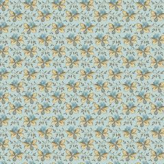 Thistle Powder Blue 603LB | Edyta Sitar Cocoa Blue | Quilting Fabric