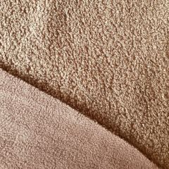 Double Sided Teddy Fleece Taupe | Dressmaking Fabric