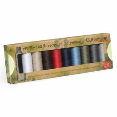 Gutermann Thread Set: Sew-All: Recycled: Basic Colours 10 Reels