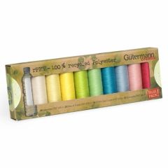 Gutermann Thread Set: Sew-All: Recycled: Pastel Colours 10 Reels