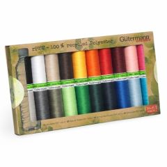 Gutermann Thread Set: Sew-All: Recycled: Pack of 20 Reels