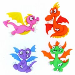 Novelty Buttons: Dragon Tale