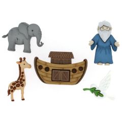 Novelty Buttons: Noah's Ark