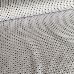 Woven Cotton Shirting Dashed Squares