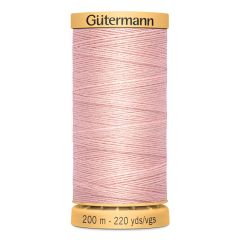 Gutermann Tacking Basting Thread: 2538 Pink | 200m