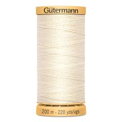 Gutermann Tacking Basting Thread: 919 Cream | 200m