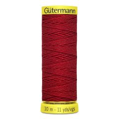 Gutermann Elastic Thread: 2063 Red | 10m | Shirring