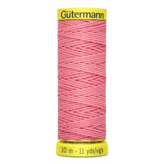 Gutermann Elastic Thread: 2747 Mid Pink | 10m | Shirring