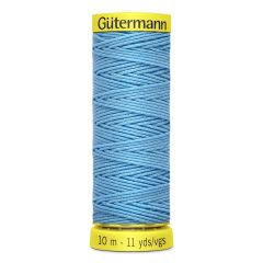 Gutermann Elastic Thread: 6037 Blue | 10m | Shirring
