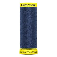 Gutermann Maraflex: 13 Dark Blue | 150m | Elastic Sewing Thread