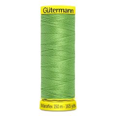 Gutermann Maraflex: 154 Lime Green | 150m | Elastic Sewing Thread