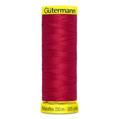 Gutermann Maraflex: 156 Red | 150m | Elastic Sewing Thread