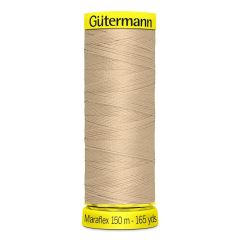 Gutermann Maraflex: 186 Fawn | 150m | Elastic Sewing Thread