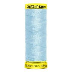 Gutermann Maraflex: 195 Blue | 150m | Elastic Sewing Thread