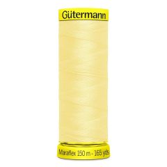 Gutermann Maraflex: 325 Primrose Yellow | 150m | Elastic Sewing Thread