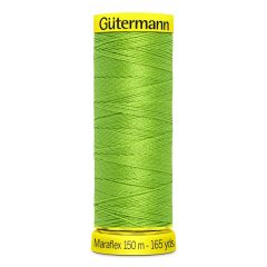 Gutermann Maraflex: 336 Chartreuse Green | 150m | Elastic Sewing Thread