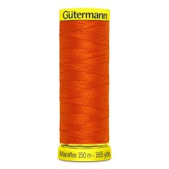 Gutermann Maraflex: 351 Dark Orange | 150m | Elastic Sewing Thread