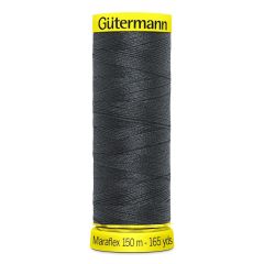 Gutermann Maraflex: 36 Dark Grey | 150m | Elastic Sewing Thread