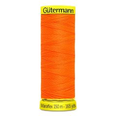 Gutermann Maraflex: 3871 Neon Orange | 150m | Elastic Sewing Thread