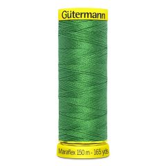 Gutermann Maraflex: 396 Emerald Green | 150m | Elastic Sewing Thread