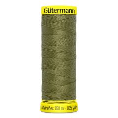 Gutermann Maraflex: 432 Olive | 150m | Elastic Sewing Thread
