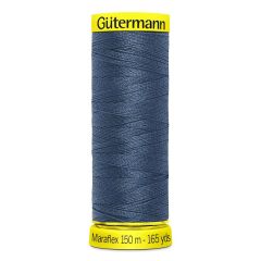 Gutermann Maraflex: 435 Steel Blue | 150m | Elastic Sewing Thread