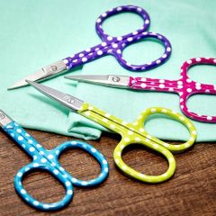 Embroidery Scissors: Polka Dots | Cutting Tools