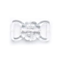 Butterfly Clasp: 28mm: Clear