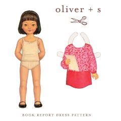 Book Report Dress 5-12 yrs: Digital