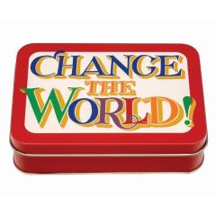 Emma Bridgewater 'Change The World!' Tin | Brighter World Collection