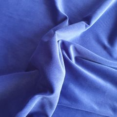 Cotton Velvet: Royal Blue | Dressmaking Fabric