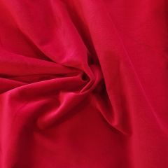 Cotton Velvet: Wine Red | Dressmaking Fabric