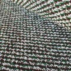 Chunky Wool Mix Coating: Green | Dressmaking Fabric