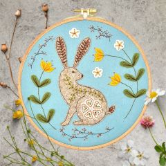 Felt Wild Hare Applique Hoop Kit | Corinne Lapierre Sewing