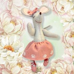 Little Mouse Ballet Dancer | Felt Craft Mini Kit | Corinne Lapierre Sewing
