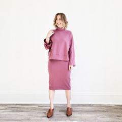 Cosmos Sweatshirt & Elemental Skirt | Sew House Seven