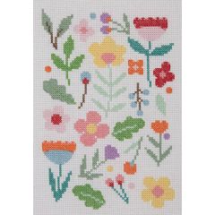 Counted Cross Stitch Kit: Maggie Magoo: Floral Scatter | Anchor