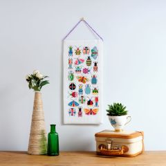 Counted Cross Stitch Kit: Maggie Magoo: Bugs & Moths