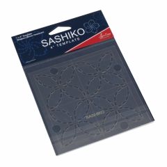 Sashiko Template: 4in: Shippou (Seven Treasures) 