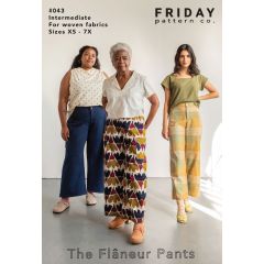 The Flâneur Pants| Friday Pattern Company | Sewing Pattern